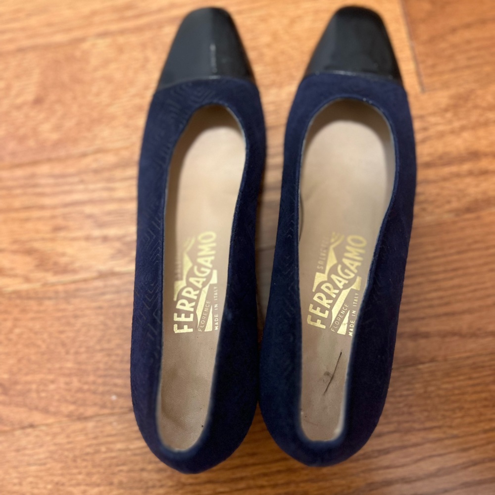 Well loved Ferragamo shoes - still life left!